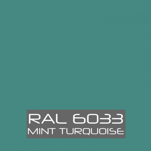 RAL 6033 Mint Turquoise tinned Paint
